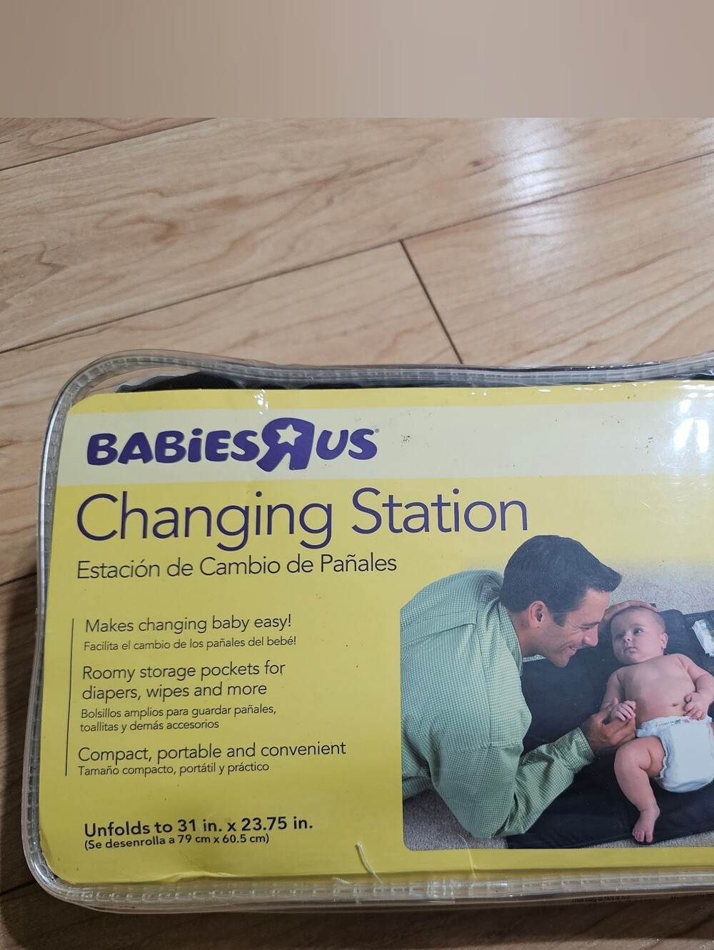 Babies R US  Baby Changing Station Portable - Black  On the Go Travel Changer